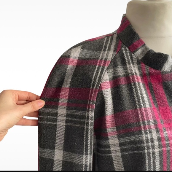 Long Tall Sally checked coat size 16 - Picture 4 of 7